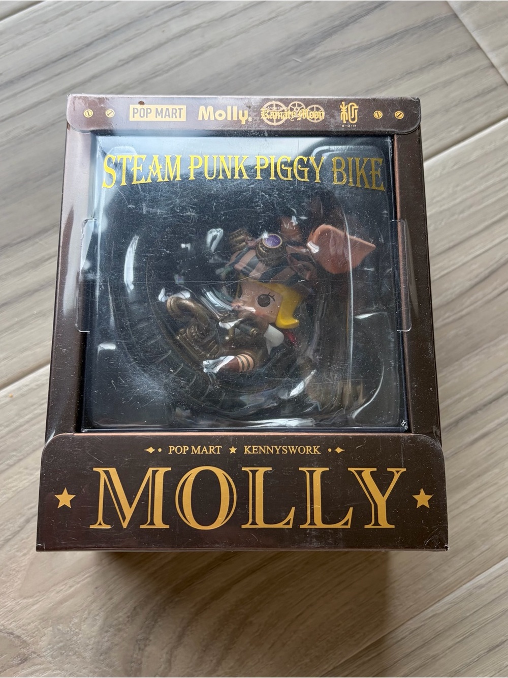 Molly Steam Punk Piggy Bike Collectible Figure